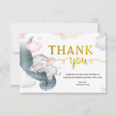 Dreamweaver Stars Elephant Girl Bedankt voor je ka (Voorkant)