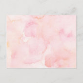 Dreamweaver Stars Elephant Girl Books for Baby Uitnodiging Briefkaart (Achterkant)