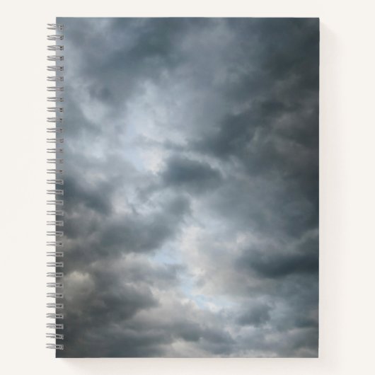 Dreamweaver Storm Clouds Breaking Sketch Journal Notitieboek (Voorkant)