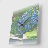 Dreamweaver Summer Hydrangeas Vierkante Klok (Hoek)