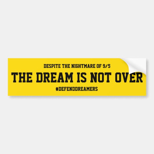 Dreamweaver Support Bumpersticker (Voorkant)