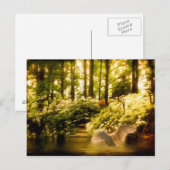Dreamweaver Swan Briefkaart (Voorkant / Achterkant)