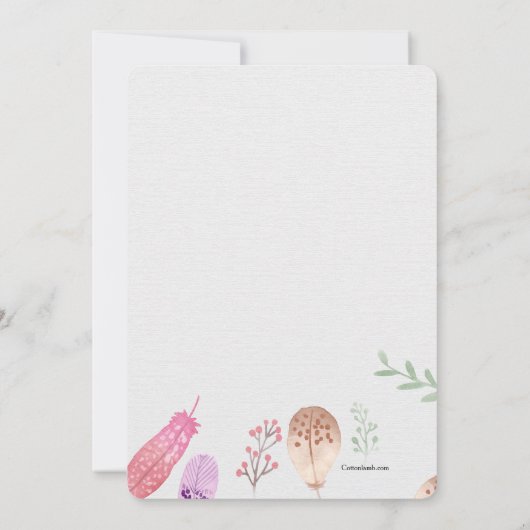 Dreamweaver Uitnodiging (Achterkant)