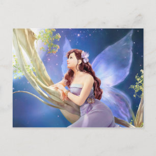 Dreamweaver Violet Fairy Briefkaart