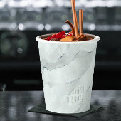 Dreamweaver Waterverf Abstracte Wedding Green ID81 Papieren Bekers