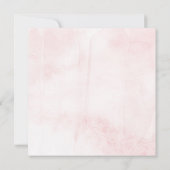 Dreamweaver Waterverf Floral | Baby shower Harteli Bedankkaart (Achterkant)