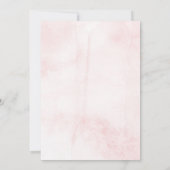 Dreamweaver Waterverf Floral | BABY SHOWER Kaart (Achterkant)