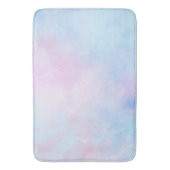 Dreamweaver Waterverf Pink Blue Turquoise Badmat (Voorkant Verticaal)