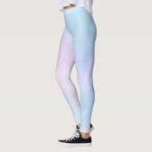 Dreamweaver Waterverf Pink Blue Turquoise Leggings (Links)