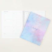 Dreamweaver Waterverf Pink Blue Turquoise Planner (Display)