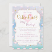 Dreamweaver Waterverf Valentijnsdag Party Kaart (Voorkant)