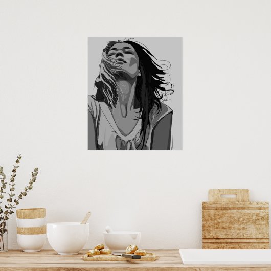 Dreamweaver Woman Poster (Keuken)