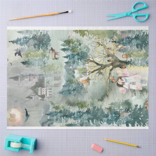 Dreamweaver Woodland Nursery Tissue Paper Tissuepapier (Craft)