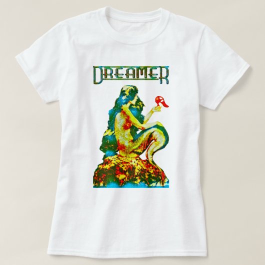 Dreamweaver ~  zeemeermin herontworpen door Aleta T-shirt (Design voorkant)