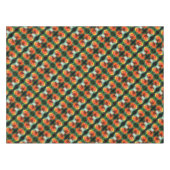 Dreamweaver Zinnia Flower Abstract Art Pattern Tafelkleed (Voorkant (Horizontaal))