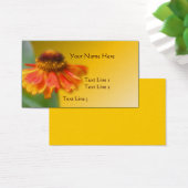 Dreamweaver Zinnia Flower Natuur Visitekaartjes (Bureau)