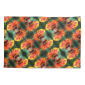 Dreamweaver Zinnia Flower Pattern Kussensloop (Achterkant)