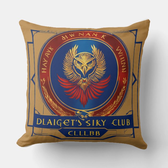 "Dreamweaver's Haven: omarm luxueus sereniteit Kussen (Voorkant)