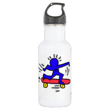 DreamweaverSupply Pop Art SkateBoard Man Water Bot