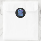 Dreamworks Ruby Gill Nage Kraken Ronde Sticker (Tas)