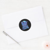 Dreamworks Ruby Gill Nage Kraken Ronde Sticker (Envelop)