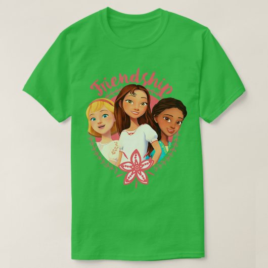 DreamWorks Spirit Riding Free Friendship T-shirt (Design voorkant)