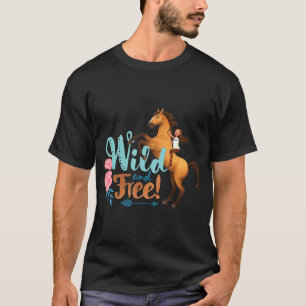 DreamWorks Spirit Riding Free Spirit Wild and Free T-shirt