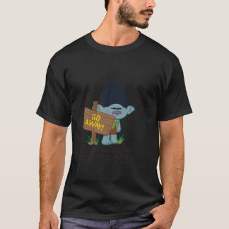 Dreamworks' Trolls Branch Go Away Crewneck wordt u T-shirt