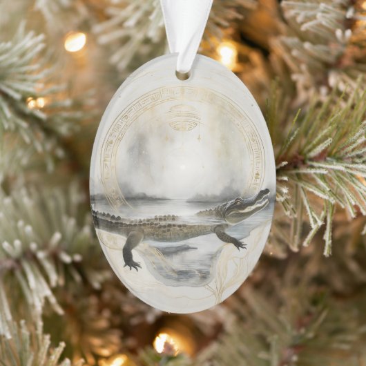 Dreamwoven Guardian Alligator Ornament (Boom)