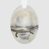 Dreamwoven Guardian Alligator Ornament (voorkant)