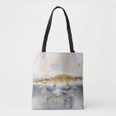 Dreamwoven Guardian Alligator Tote  Tote Bag (Voorkant)