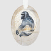 Dreamwoven Guardian Chimpanzee Ornament (achterkant)