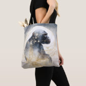 Dreamwoven Guardian Chimpanzee Tote Tote Bag (Dichtbij)
