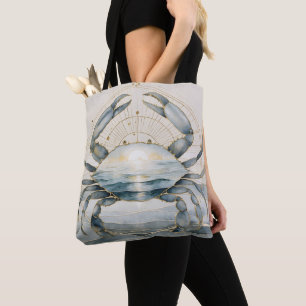 Dreamwoven Guardian Crab Tote Bag