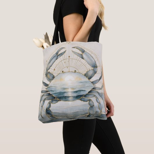 Dreamwoven Guardian Crab Tote Tote Bag (Dichtbij)