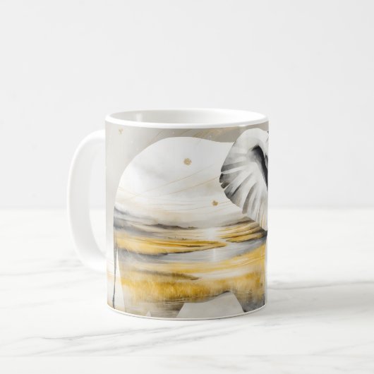 Dreamwoven Guardian Elephant Mug Koffiemok (Voorkant links)