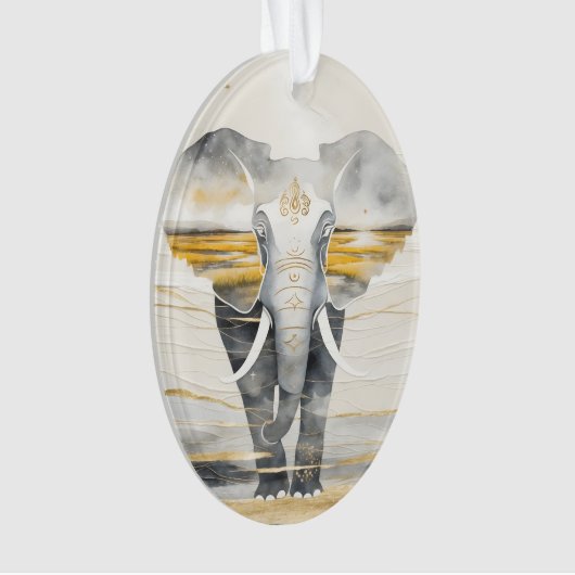 Dreamwoven Guardian Elephant Ornament (voorkant)