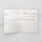 Dreamwoven Guardian Giraffe Greeting Card Kaart (Binnen)