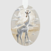Dreamwoven Guardian Giraffe Ornament (voorkant)