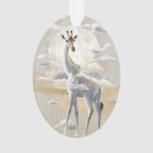 Dreamwoven Guardian Giraffe Ornament (achterkant)