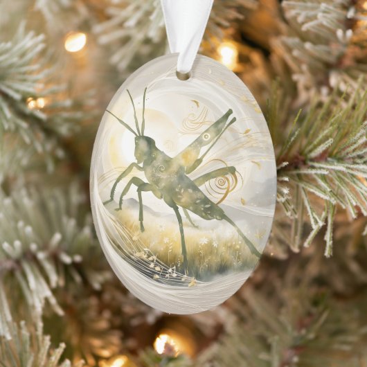 Dreamwoven Guardian Grasshopper Ornament (Boom)