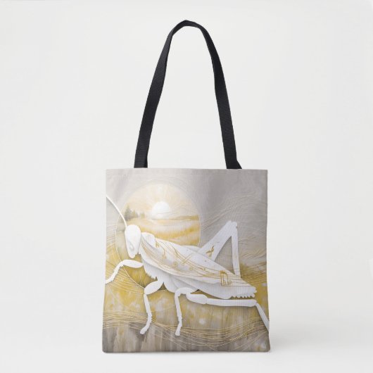 Dreamwoven Guardian Grasshopper Tote  Tote Bag (Voorkant)