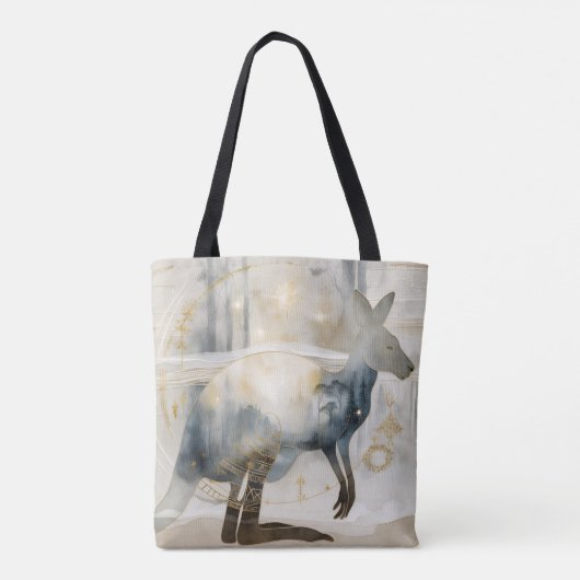 Dreamwoven Guardian Kangaroo (Marlu) – Serene Fore Tote Bag (Achterkant)