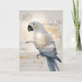 Dreamwoven Guardian Parrot Greeting Card Kaart (Voorkant)