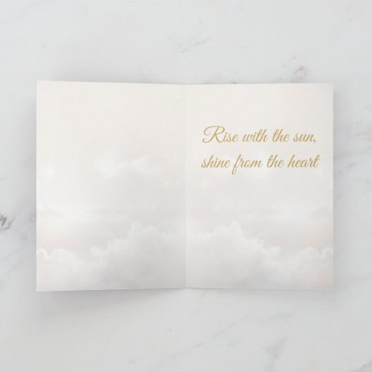 Dreamwoven Guardian Parrot Greeting Card Kaart (Binnen)