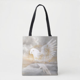 Dreamwoven Guardian Parrot Tote Bag