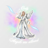 Dreamy Angels Window Decals (Vel)