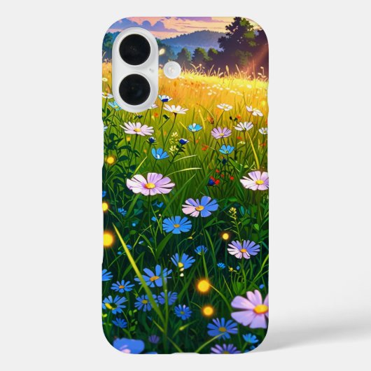 Dreamy Anime Summer Meadow Case-Mate iPhone Case (Achterkant)