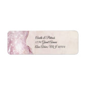 Dreamy Aquarella retouradreslabels Etiket (Voorkant)