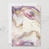 Dreamy Aquarella Save the Date Kaart (Achterkant)